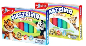 PLASTELINA 8-KOL INSPIRIA