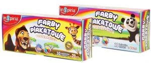 FARBY PLAKATOWE 10-KOL INSPIRIA