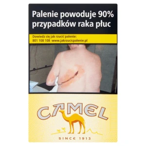 CAMEL KS BOX ŻÓŁTE