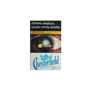 CHESTERFIELD KS BLUE NOWE OSTRZEŻENIE 2019 BANDEROLA