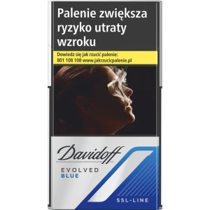 DAVIDOFF EVOLVED BLUE SUPERSLIM