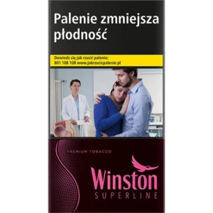 WINSTON SUPERSLIM BLACK PINK