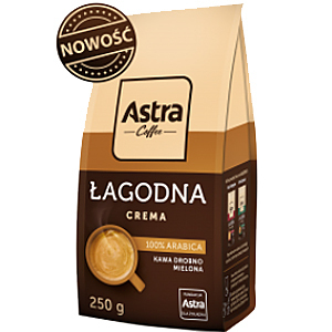 KAWA ASTRA 250 G CREMA ŁAGODNA