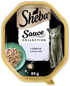 SHEBA 85G ALUPAK COLECTION IN SAUCE CIELĘCINA