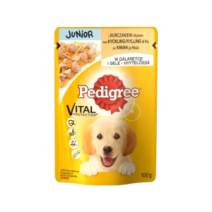 PEDIGREE JUN.KURCZ.100G                 SASZETKA