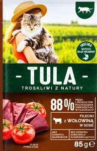KARMA KOT TULA WOŁOWINA 85 g MW DOBRY WYBÓR SASZ