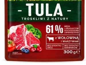 KARMA KOT TULA SUCHA WOŁOWINA WARZYWA 300 g MW DOBRY WYBÓR