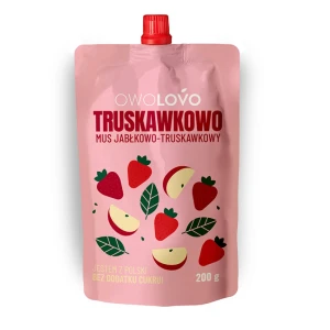 MUS 200G JABŁKOWO-TRUSKAWKOWY VAT
