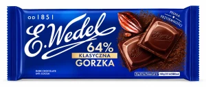 WEDEL CZEKOLADA 64% GORZKA