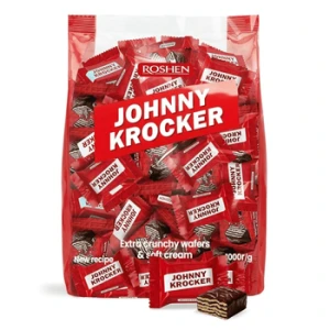WAFLE ROSHEN JOHNNY KROC.CHOCO 1 kg LUZ