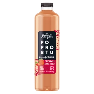 Tym. Po Prostu Jabłko-Truskawka 1,25l.(6szt.) /Kaucja/