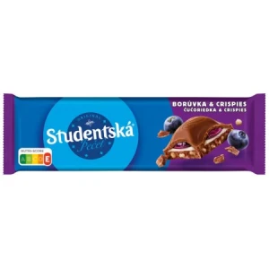 STUDENCKA CZEKOLADA 170G BORÓWKA