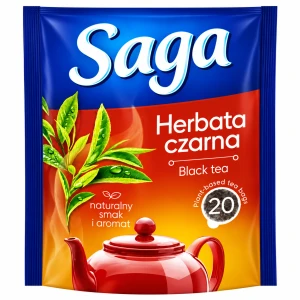 SAGA 20T HERBATA CZARNA