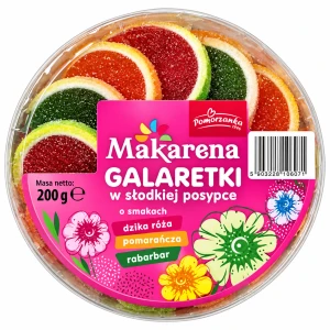 POMORZANKA  GALAR.MAKARENA 200G DZ.RÓŻA/POM/RAB
