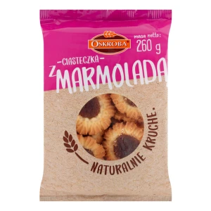 OSKROBA CIASTECZKA KRUCHE Z MARMOL. 260G [2M]