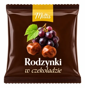 Meltis Rodzynki w Czekoladzie Deserowej 80g.