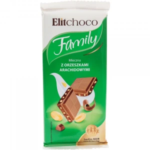CZEKOLADA ELITCHOCO 100G ORZECH ARACHIDOWY