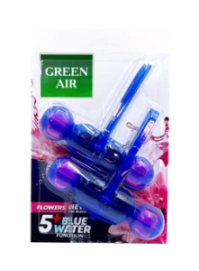 Zawieszki barwiące Green Air  do toalet Flower - 2 szt. 55g   20/320/1280