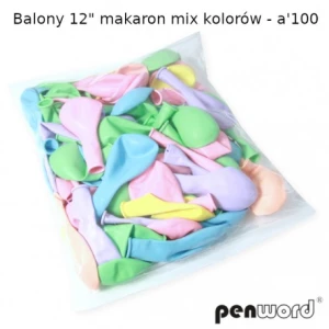 BALON PASTELOWY 12" 1SZT /100SZT/