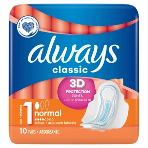 ALWAYS CLASSIC.NORMAL-SKRZYDEŁKA        PODPASKI
