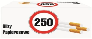 GILZA PAPIEROSOWA 250 SZTUK (Nowe)