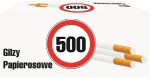 GILZA PAPIEROSOWA 500 SZTUK (Nowe)