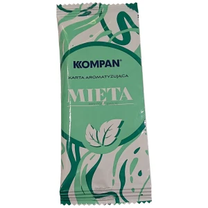 KOMPAN KARTA AROMATYZUJĄCA MIĘTA