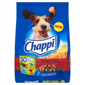 CHAPPI 500G Z WOŁOWINĄ I DROBIEM        SUCHY