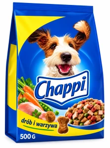 CHAPPI 500G Z DROBIEM I WARZYWAMI       SUCHY