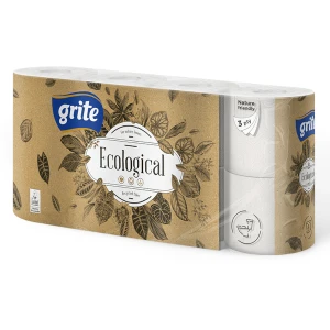 GRITE PAPIER TOALET. A8 - PLIUS ECOLOGICAL - NEW